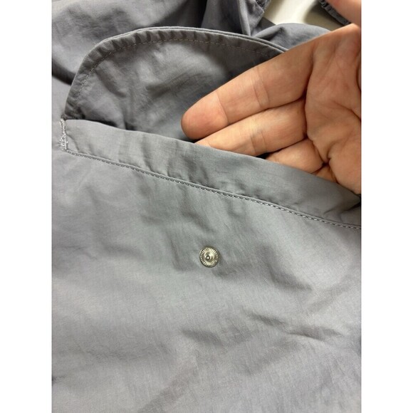 Alpha Industries Shell Fishtail Parka W Cadet Gray Grey Small Liberty Print - Picture 12 of 15